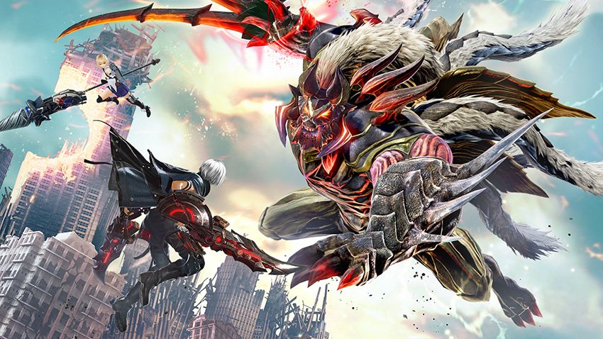 All Games Delta: God Eater 3 Phym, Burst Arts and Chrysanthemum Screenshots